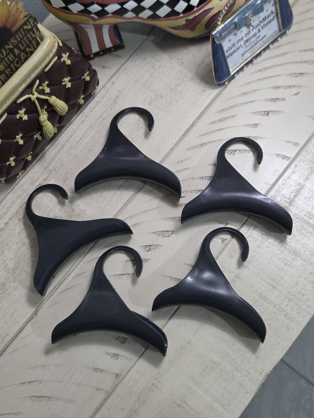 5 Pcs Purse Hanger for Closet - Handbag Organizer Hooks for Hanging Bags, NEW